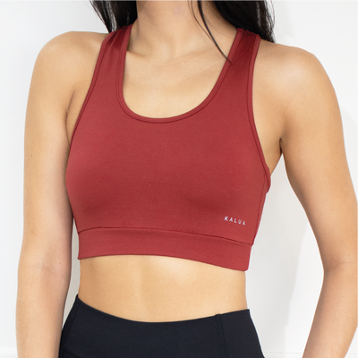 TOP DEPORTIVO DE SÚPLEX CON ESPALDA CRUZADA