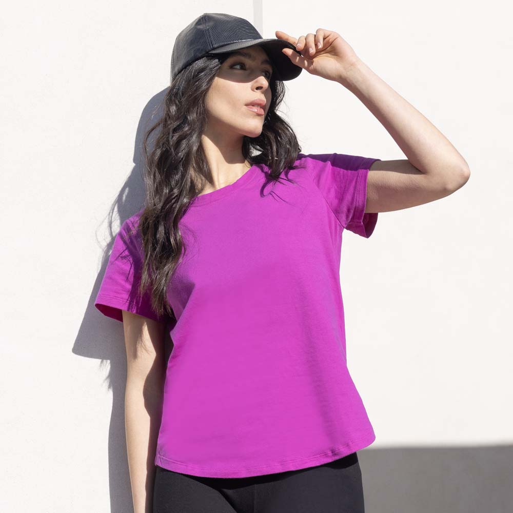 REMERA BÁSICA DE JERSEY DE ALGODÓN